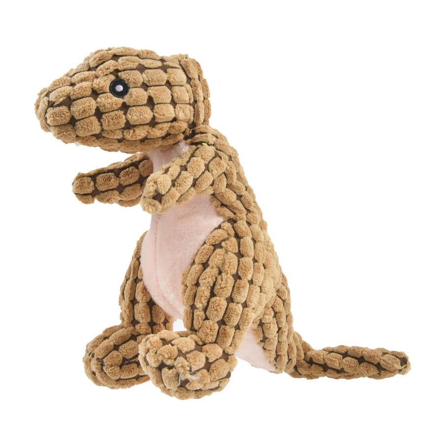 Pet Plush Dinosaur Toys | Interactive Dog Chew Toys