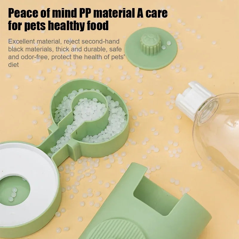 Automatic Pet Feeder with Hanging Bowl