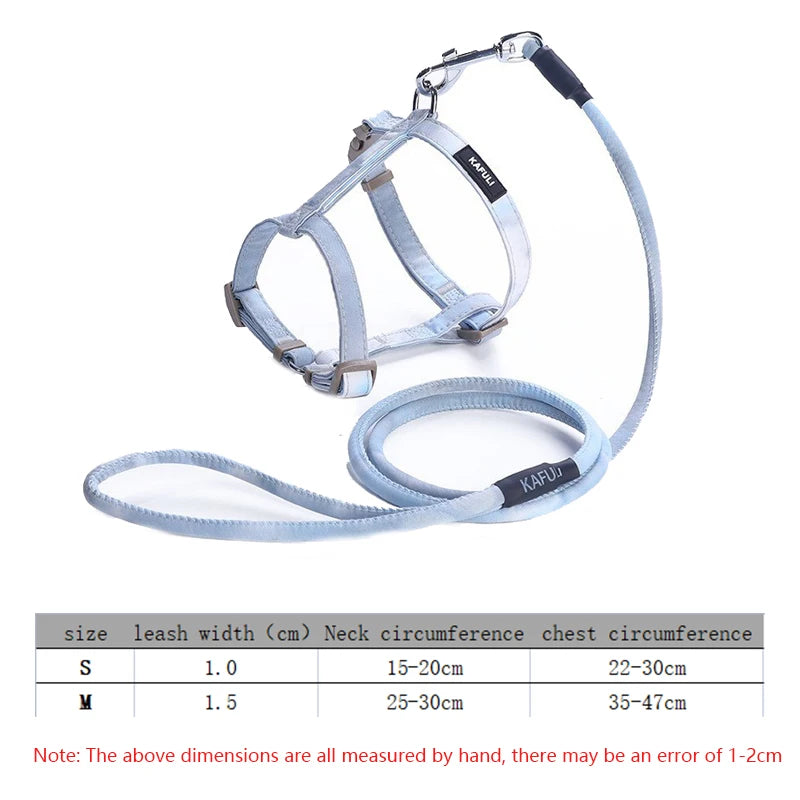 Adjustable Harness and Leash
