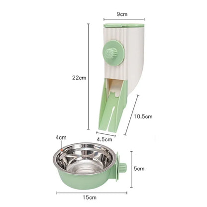 Automatic Pet Feeder with Hanging Bowl