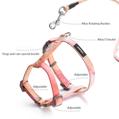 Adjustable Harness and Leash